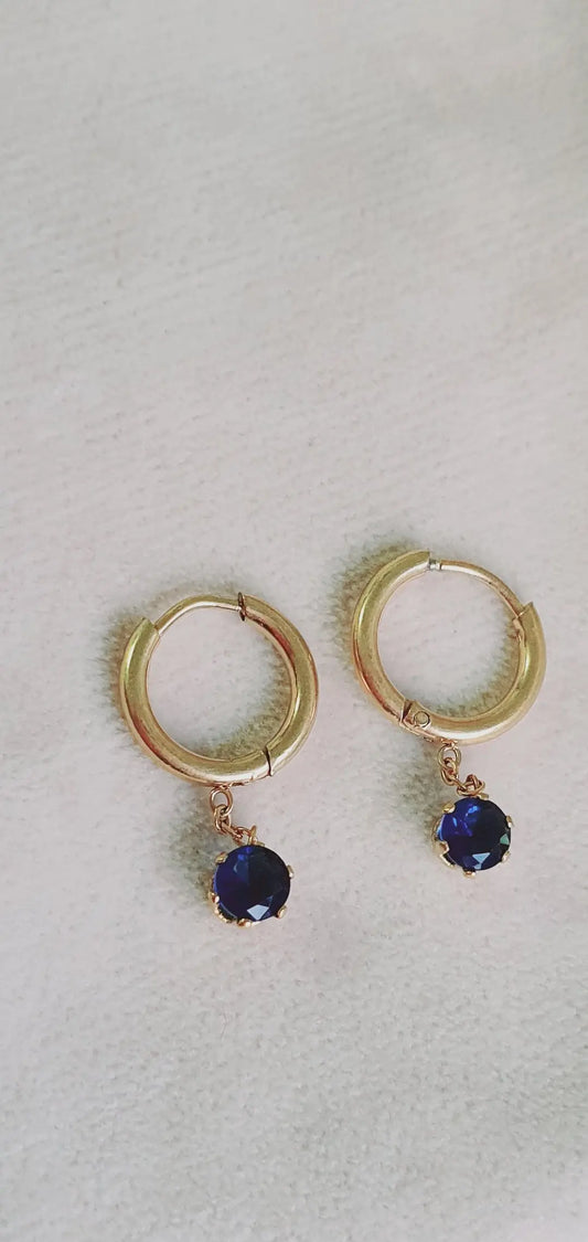 Boucles d’oreilles strass Lina shop