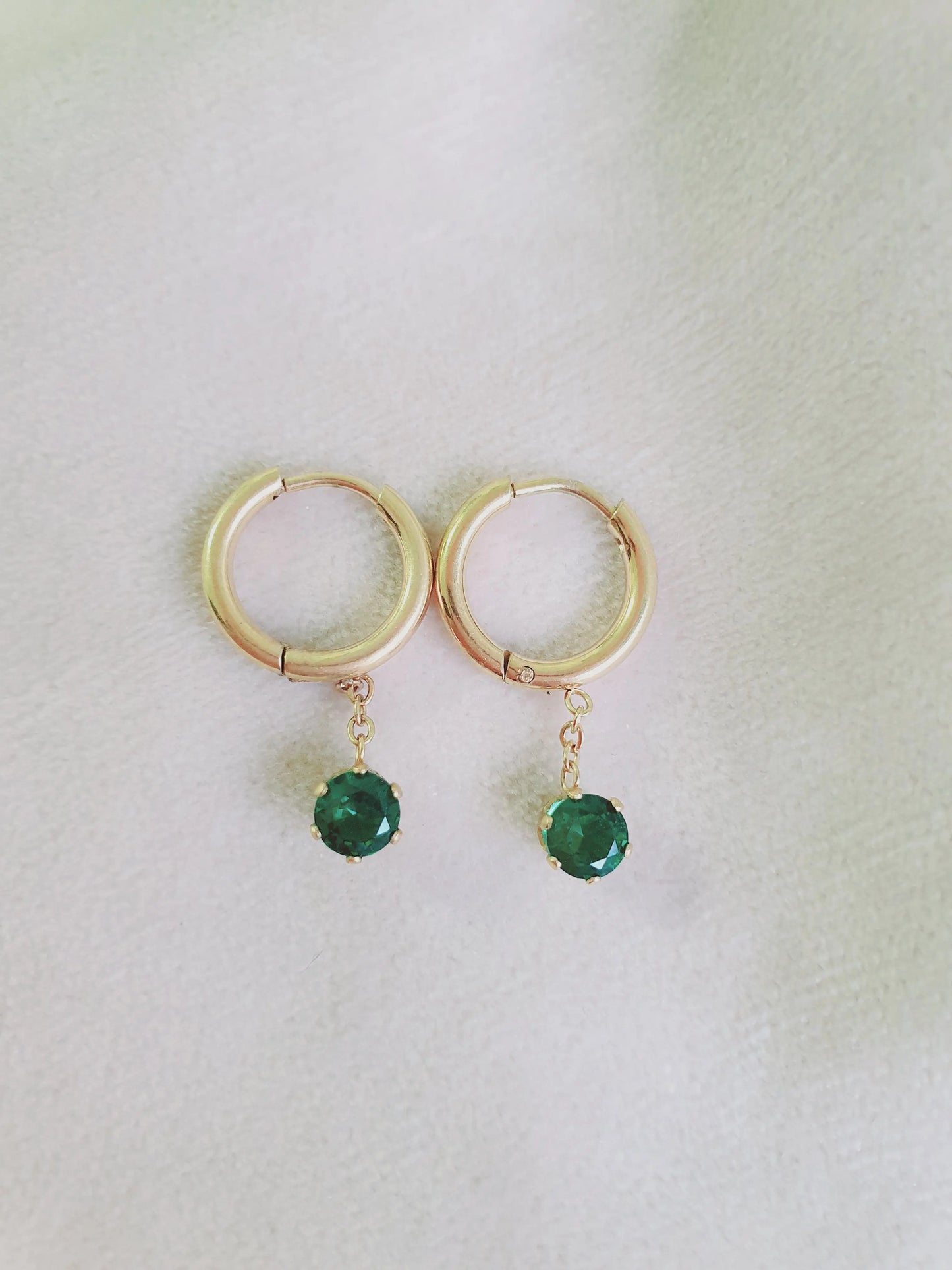 Boucles d’oreilles strass Lina shop